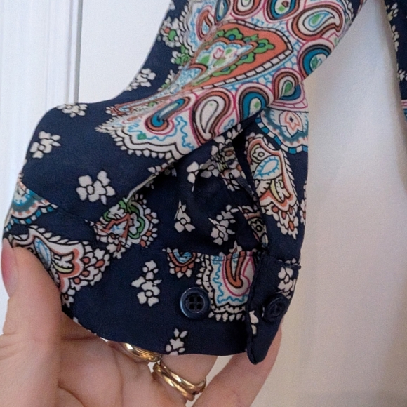 Floral Paisley Print Dress Size Small - Picture 5 of 8